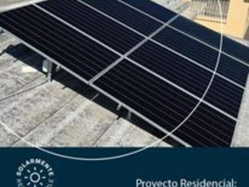 Paneles solares San Pedro México 