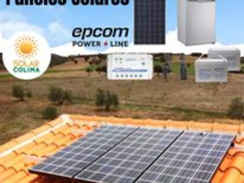 Paneles solares Colima México 