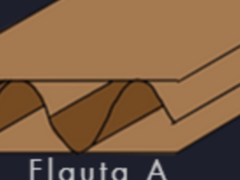 Cartón Flauta A