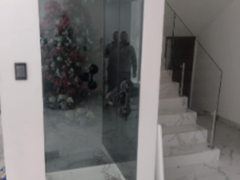 Barandal de cristal claro CDMX