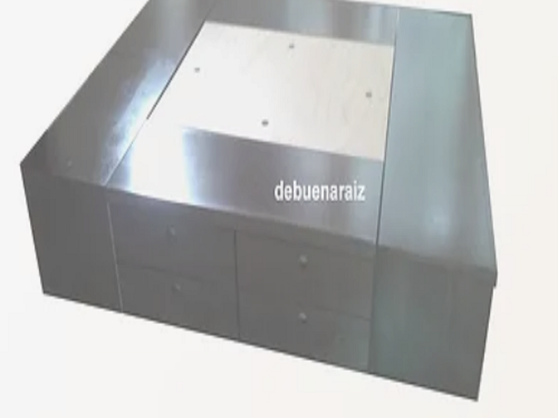 Base de cama con dosel