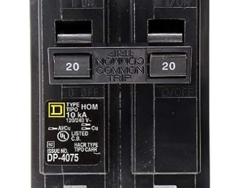 DISYUNTOR 2 POLOS 20A