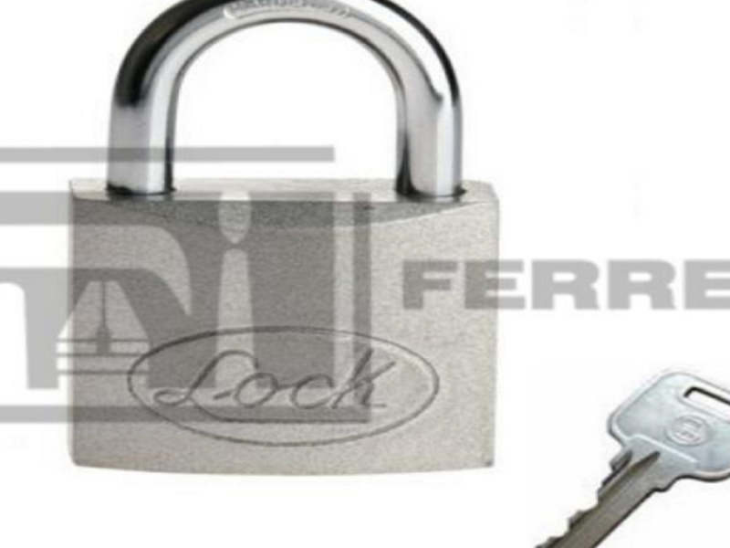 Candado de acero lock