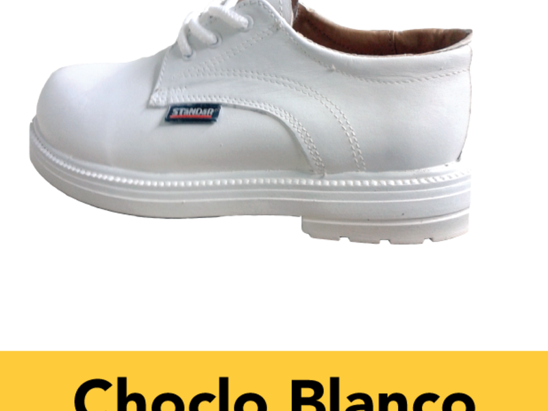 Zapato choclo Blanco Mexico