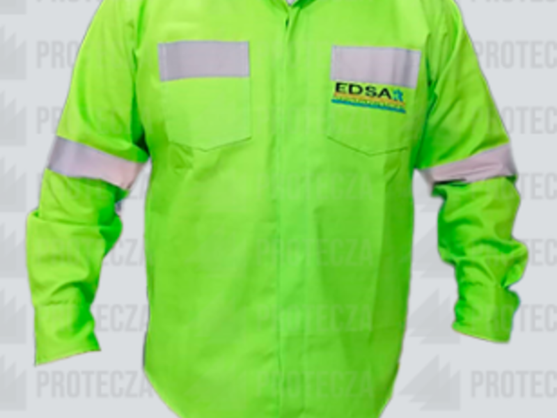 CAMISOLA INDUSTRIAL VERDE TRANSITO