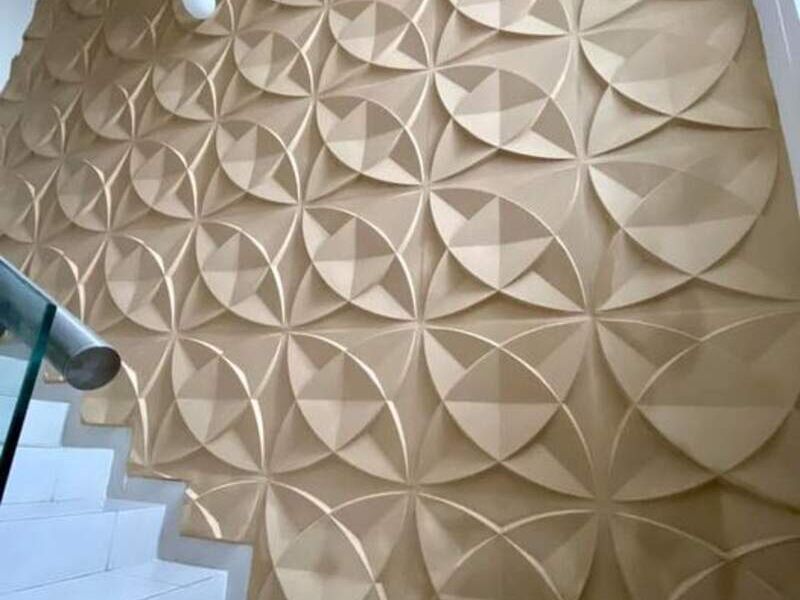 Panel de pared 3D de PVC para paneles de par Guatemala