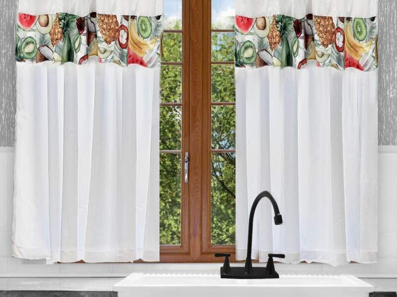 Juego de cortinas de cocina CDMX