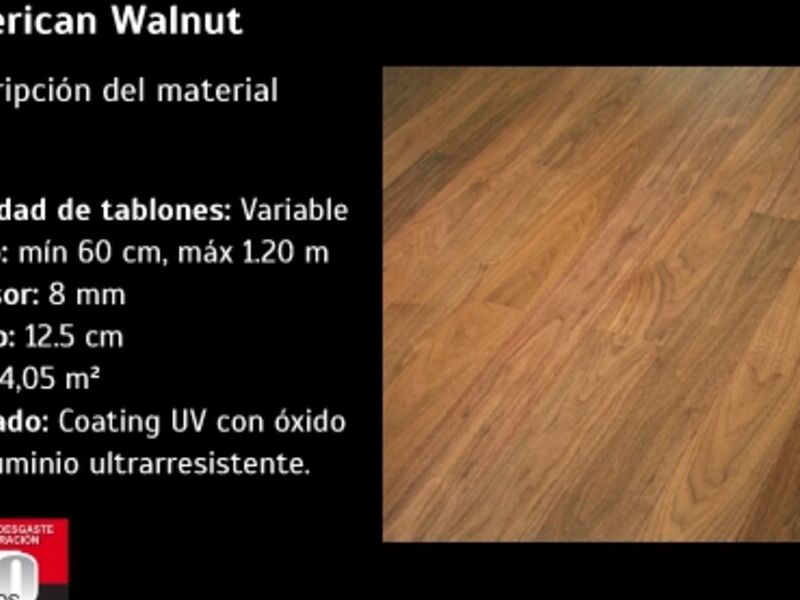 PISO MADERA American Walnut