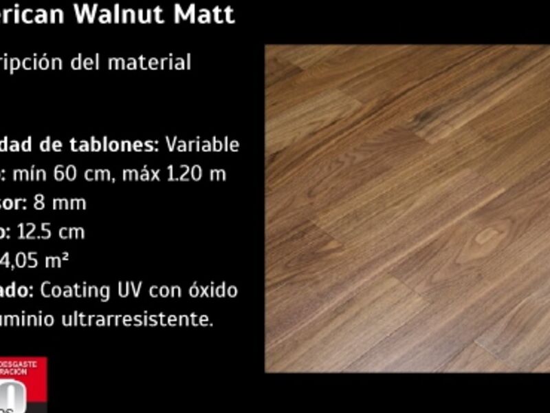 PISO MADERA Walnut Matt