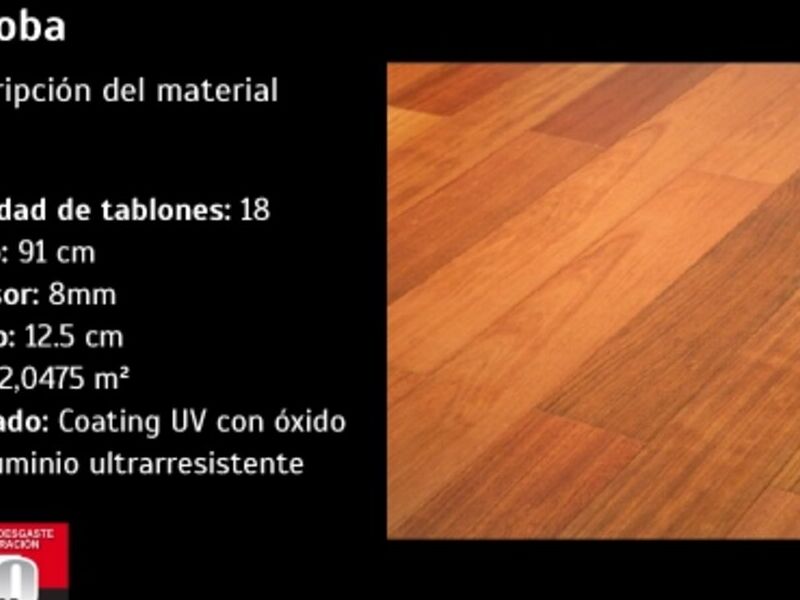 PISO MADERA Jatoba 