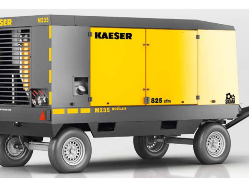 Compresor portátil para obras KAESER Mexico