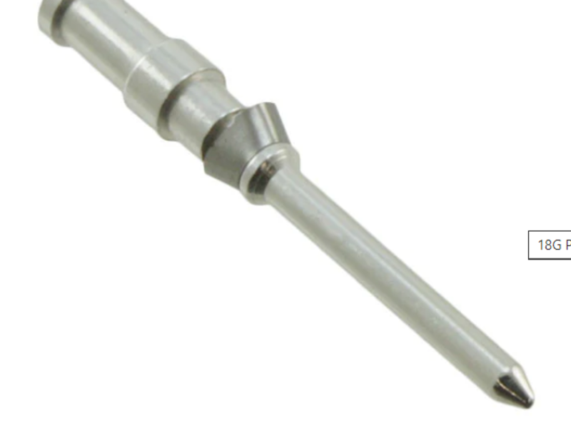 PIN 18G PLATA MANO-D