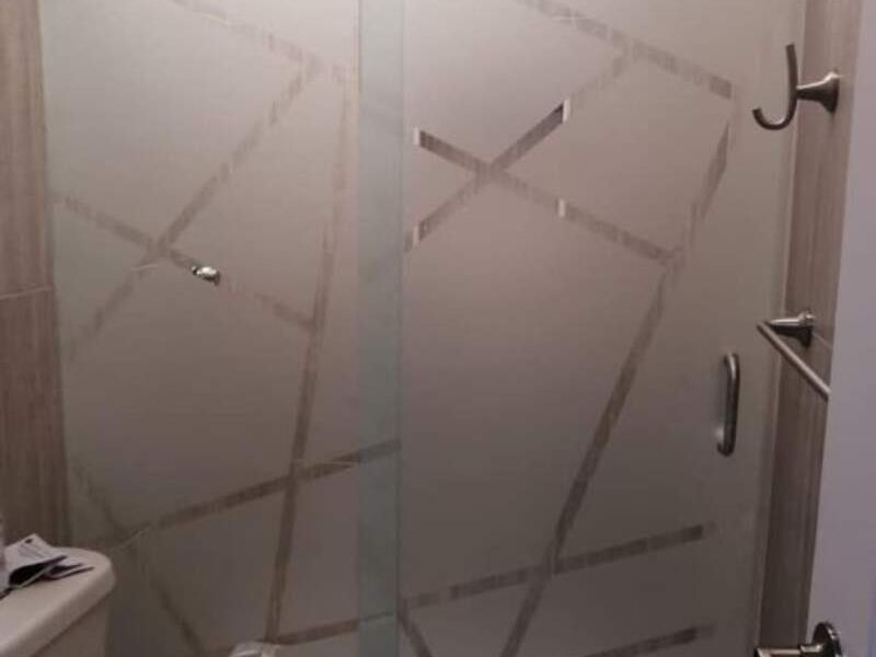 Cancel baño con cristal templado Cuautitlán