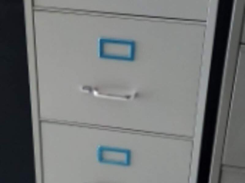Archivero gris