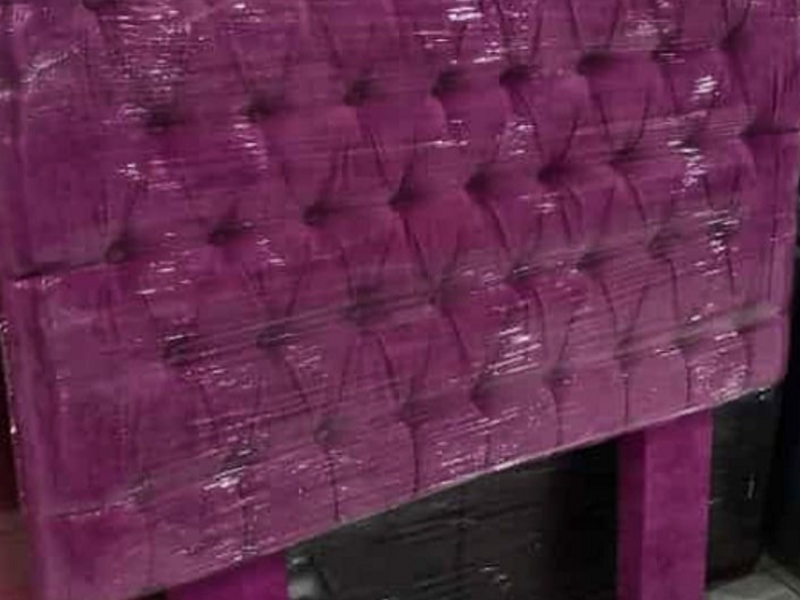 Cabecera de cama color fucsia Huamantla