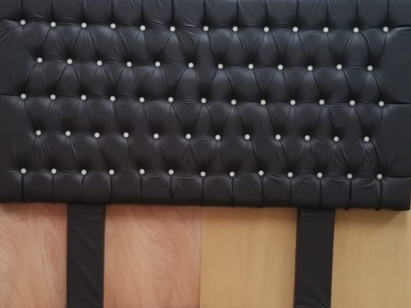 Cabecera de cama café oscuro Huamantla