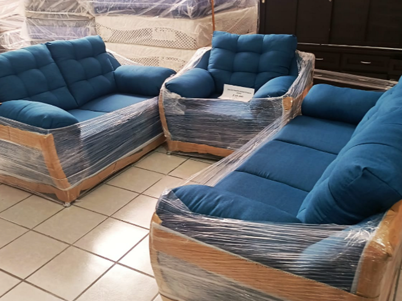 Juego de muebles azul Puebla