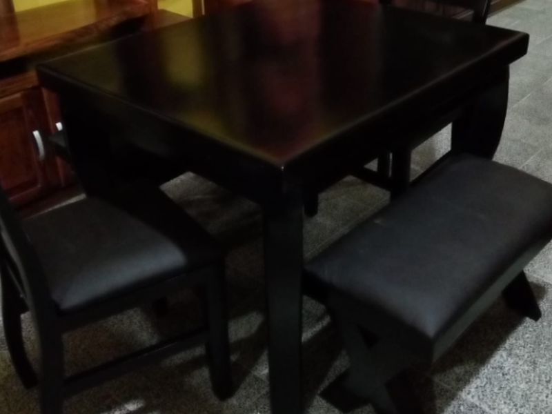 Mesa de estar color negro Pachuca de Soto