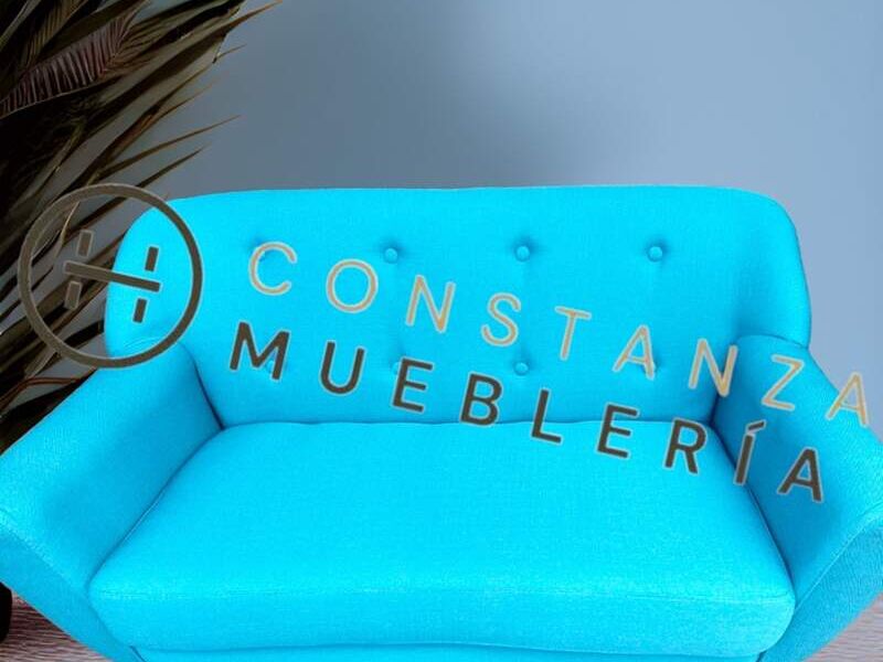 Sillón casual azul