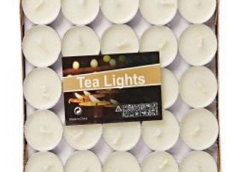 Vela TEA LIGHT 100 PIEZAS Mexico