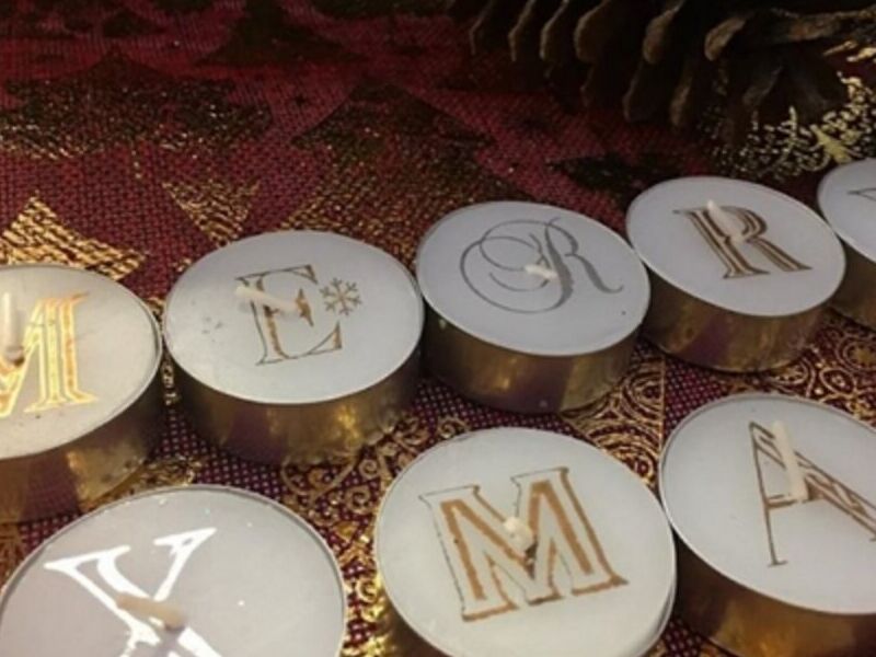 Vela TEA LIGHT MERRY X-MAS OFERTA Mexico