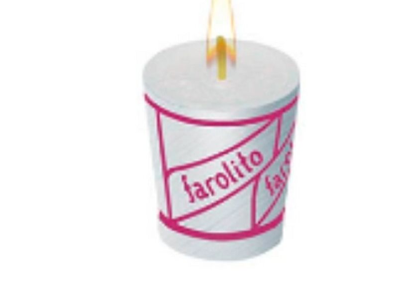 Veladora Farolito 8b Mexico