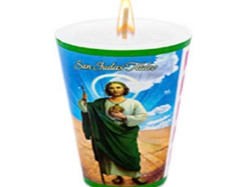 Veladora San Judas Farolito 4 Mexico