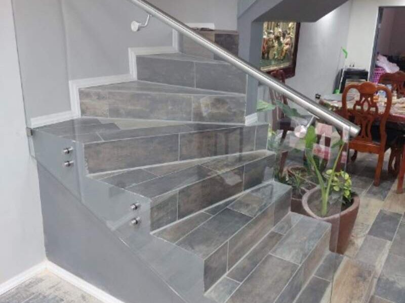 Pasamanos para escalera en Xico