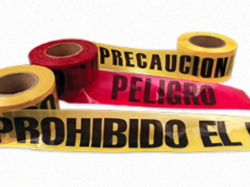 Cinta de precaución Reynosa 