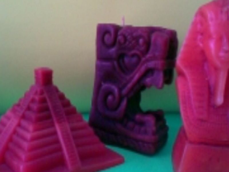 VELAS DIVERSAS FIGURAS PREHISPANICAS 1 Mexico