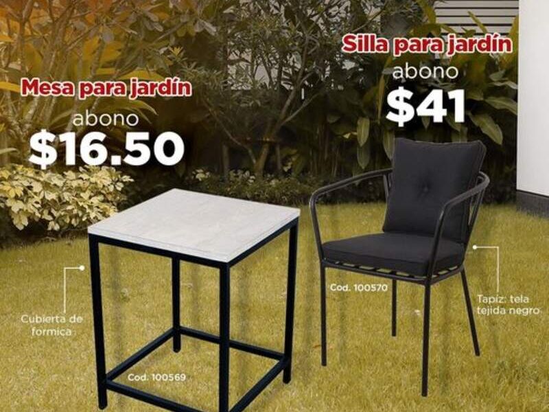 Silla de jardín Elizondo Madero México