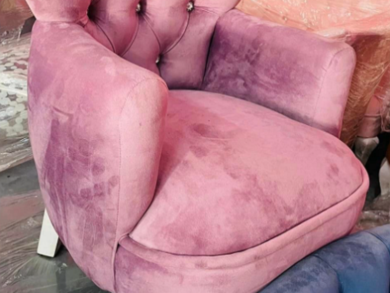 Sillon elegantes color rosa Acapulco