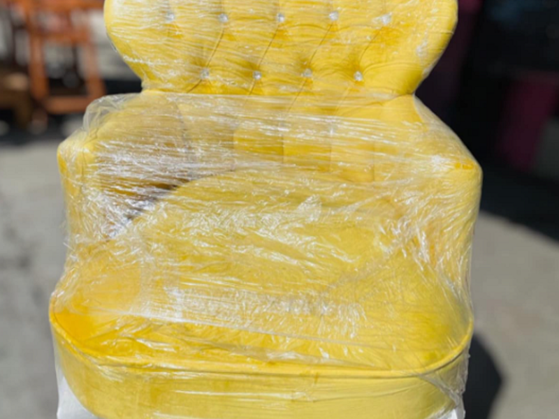 Sillon color amarillo Acapulco