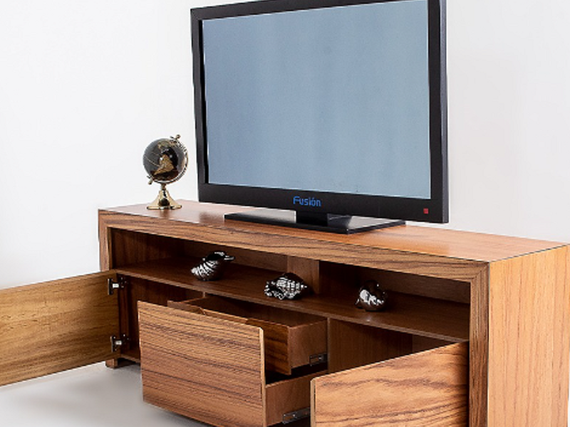 Mueble café claro de televisor Ocotlán