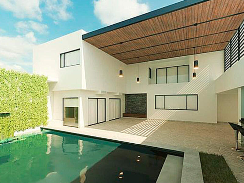 DISEÑO RESIDENCIA PISCINA TORREON