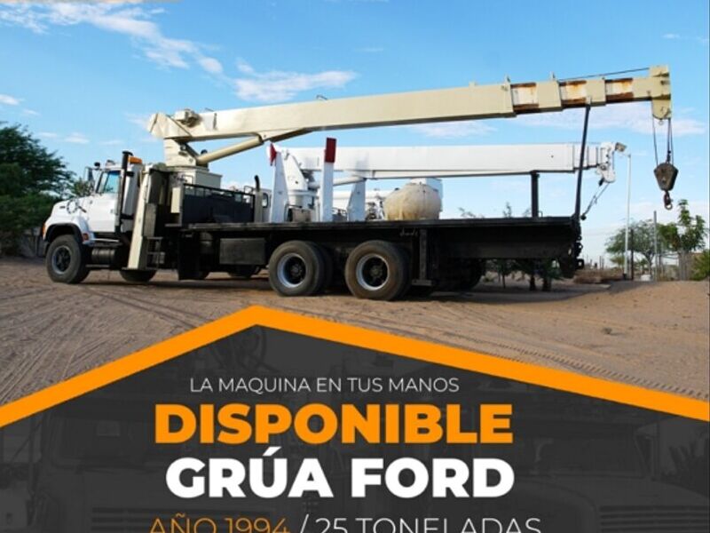 Grua Ford Mexico