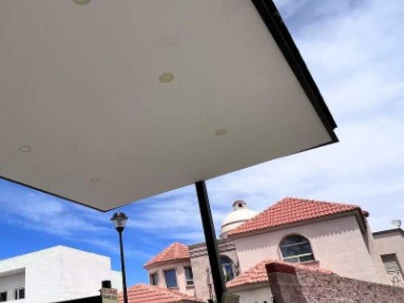 Pérgola de Madera con Panel en Chihuahua