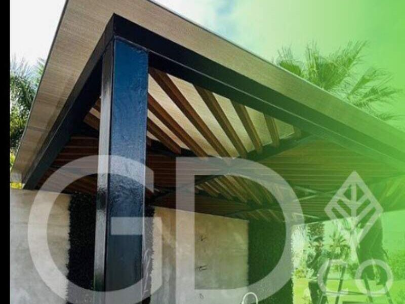 Pergola de aluminio  en Sinaloa