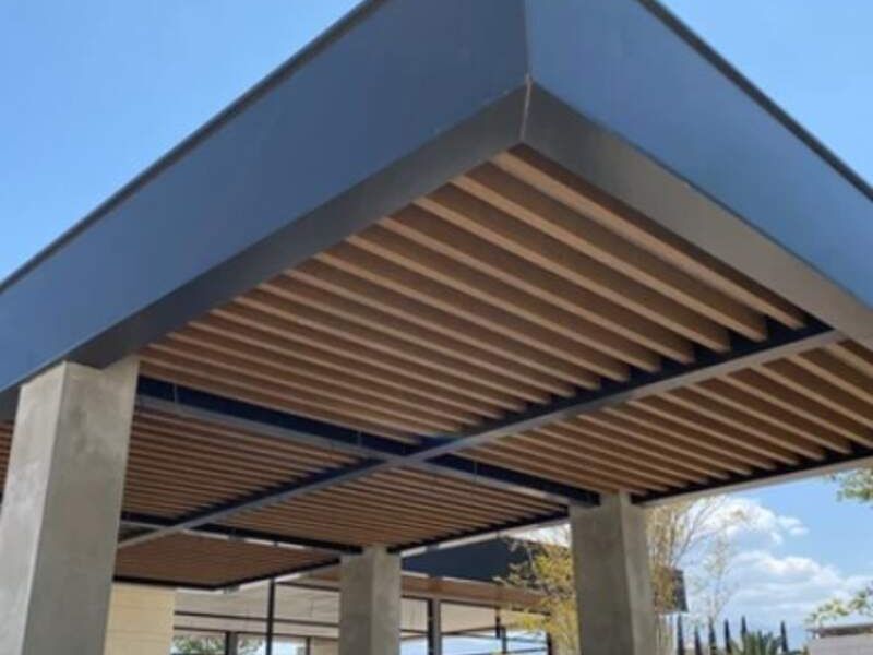 Pérgola de Madera Clásica Q en Monterrey