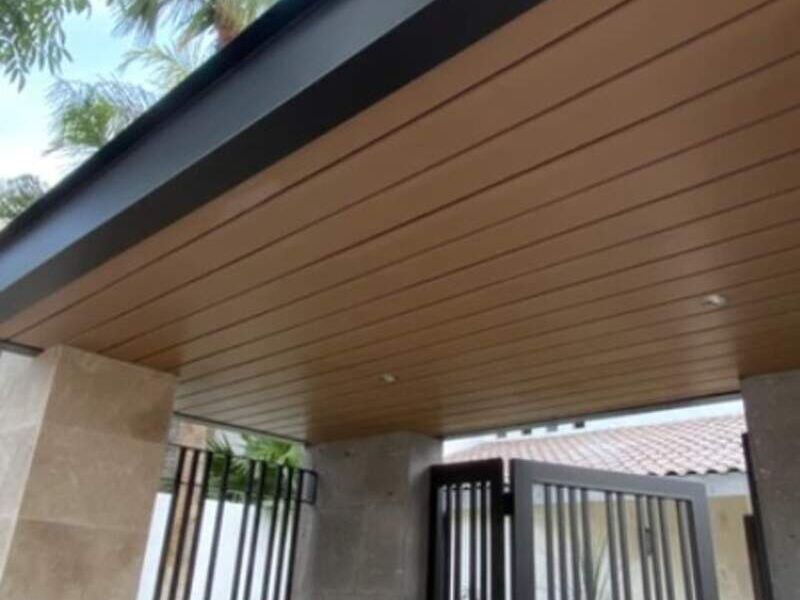 Pérgola Madera Rústica en Monterrey