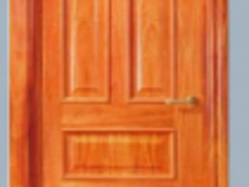 Puertas de madera maciza