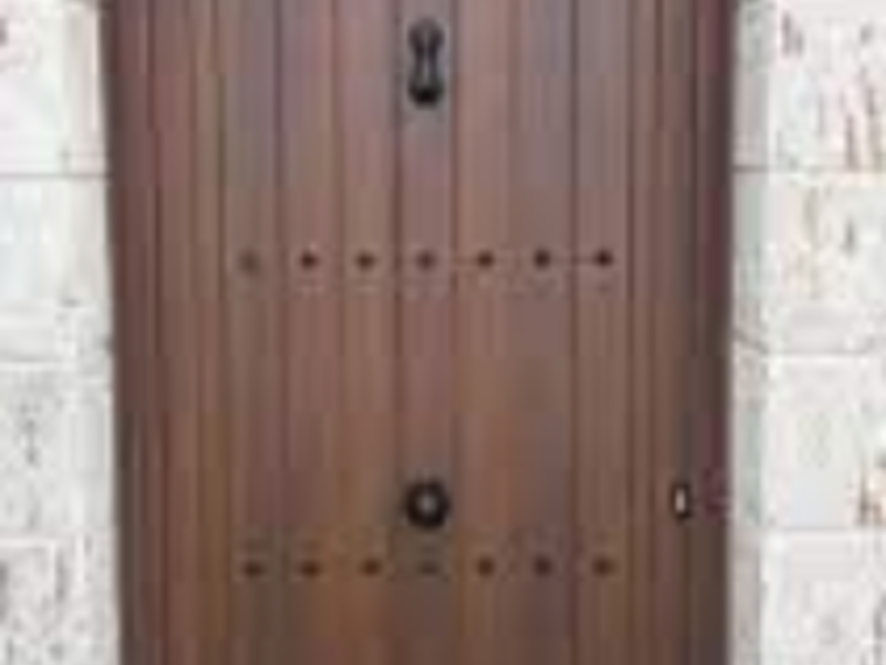 Puertas de estilo rústico