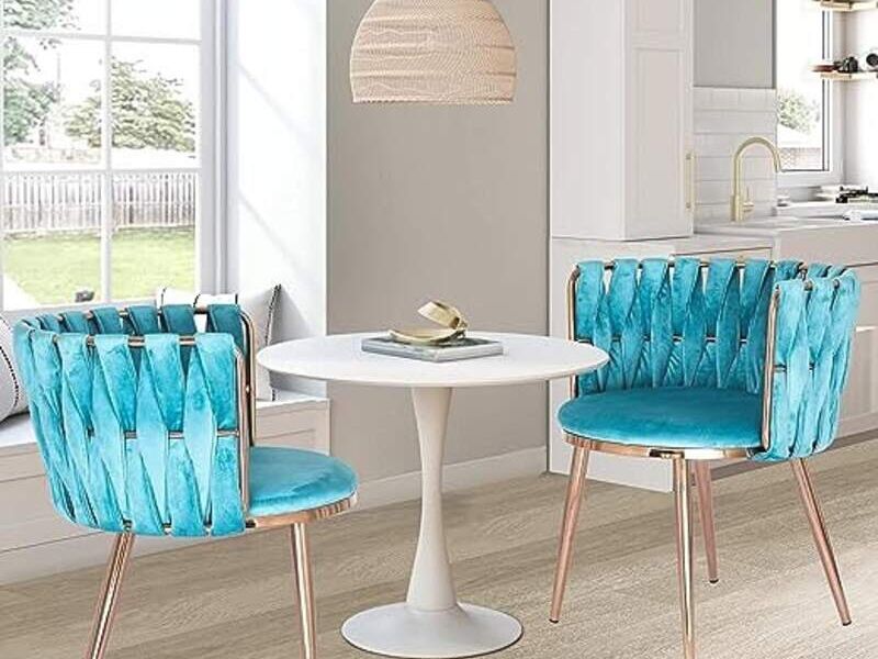SILLA MODERNA TURQUEZA