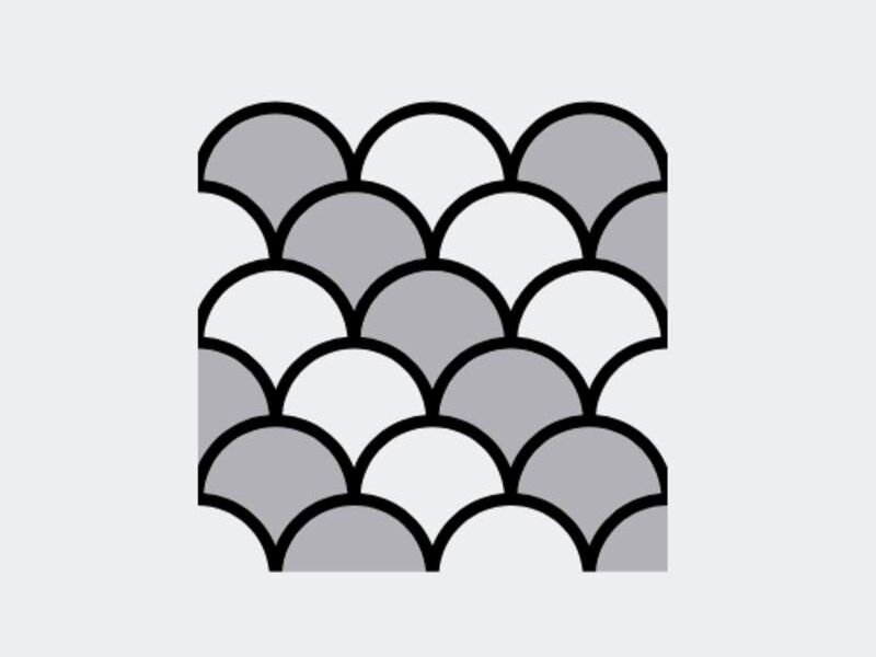 MOSAICO MODELO ESCAMAS