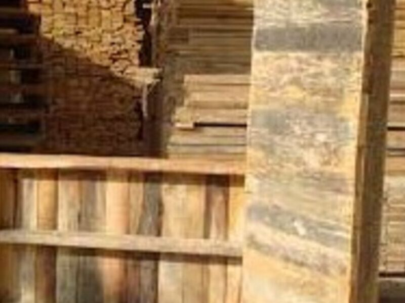 Cimbra de madera en Tuxtla