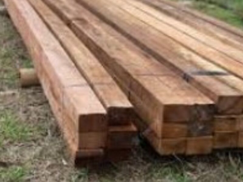Vigas de madera en Sonora