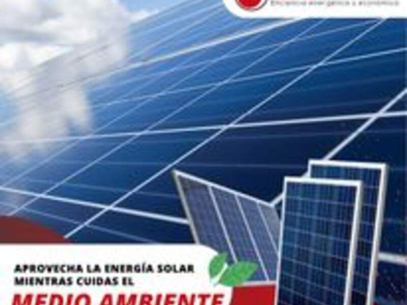 Paneles solares  Aguascalientes México