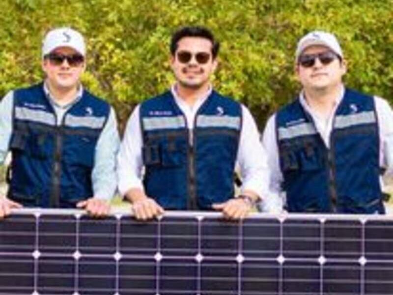 Paneles solares en Mexicali México