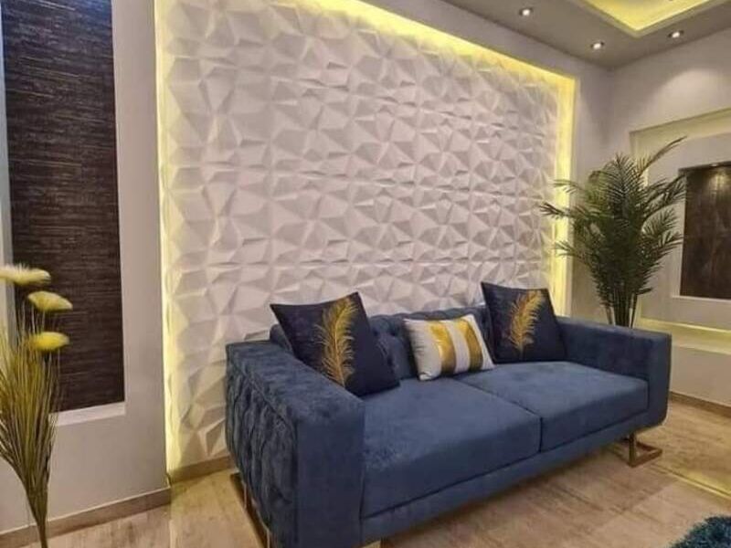Panel 3d triangulo 