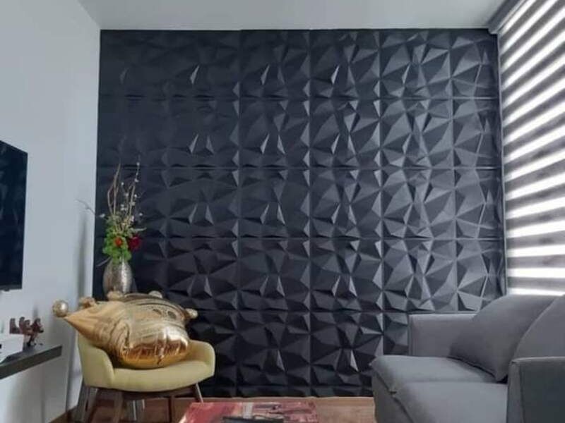 Panel 3d black
